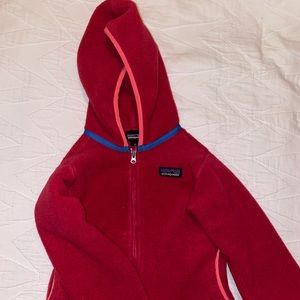 Patagonia Girls Zip Up Fleece. Size 2t.
